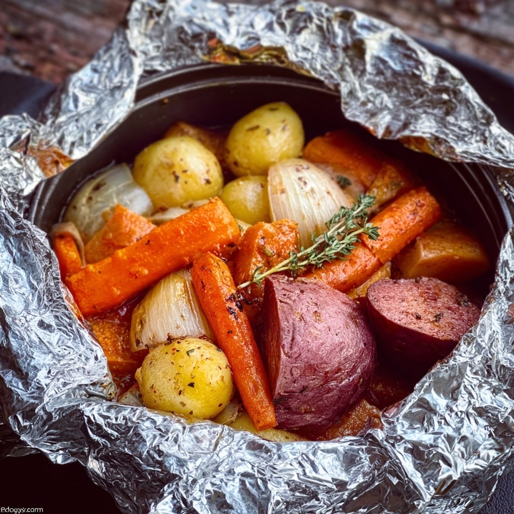 Hobo Foil Packets Recipe - Recipe Image