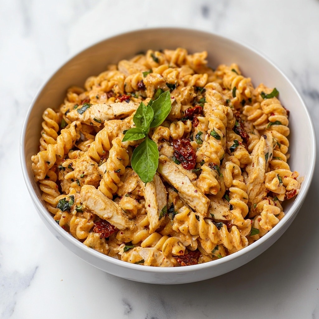 Baked Feta Chicken Pasta Recipe - Recipe Image