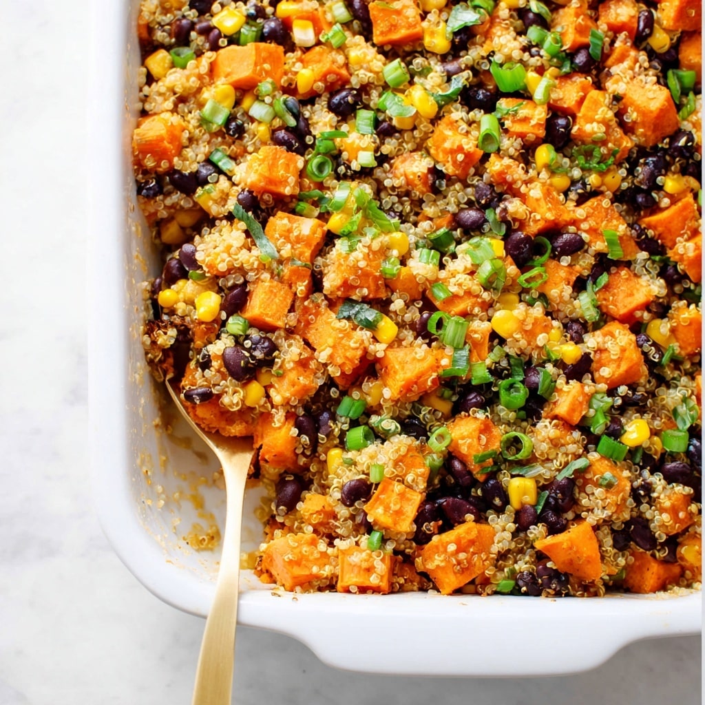 Sweet Potato and Black Bean Casserole Recipe - Recipe Image