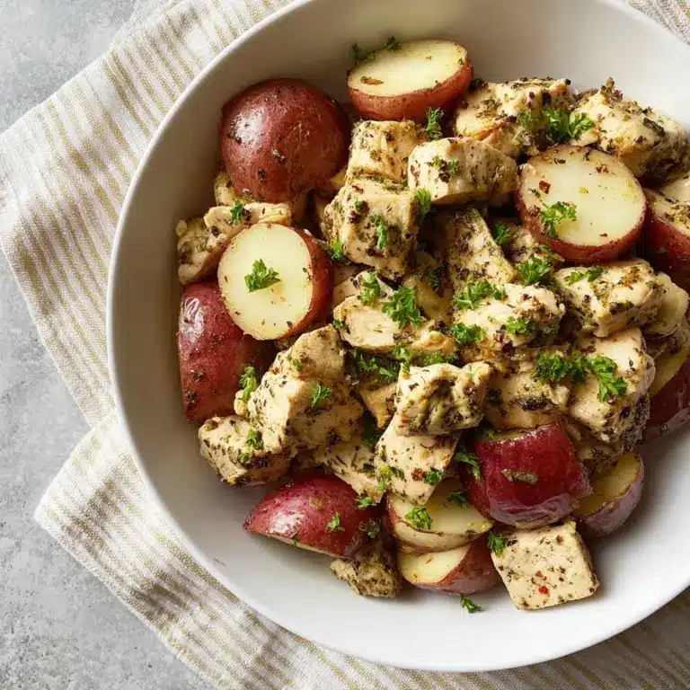 Crockpot Garlic Parmesan Chicken And Potatoes Recipe