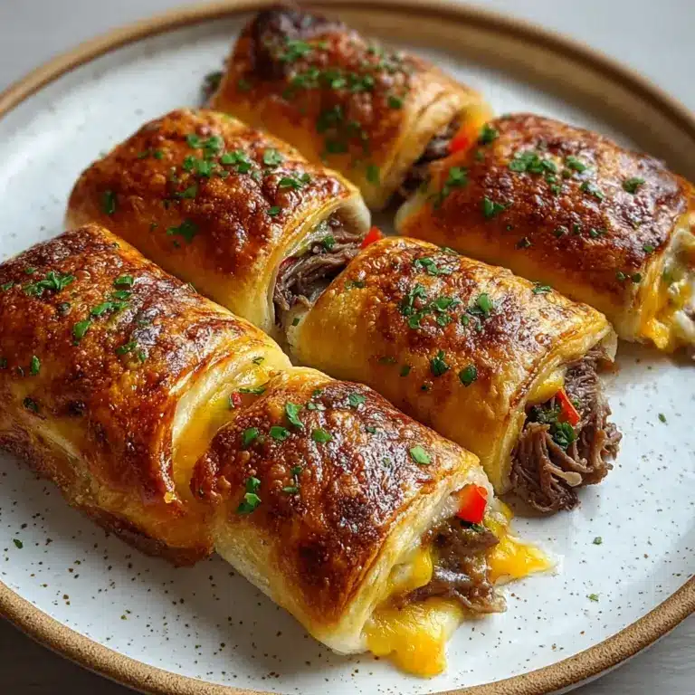 Delicious Keto Philly Cheesesteak Roll Ups Recipe
