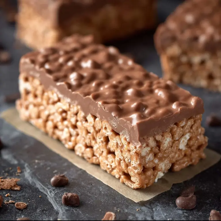 The BEST Homemade Crunch Bars Recipe