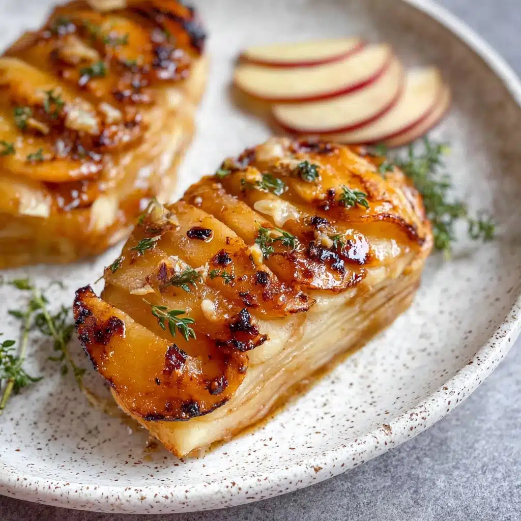 Maple Glazed Apple and Brie Stuffed Chicken Recipe - Recipe Image