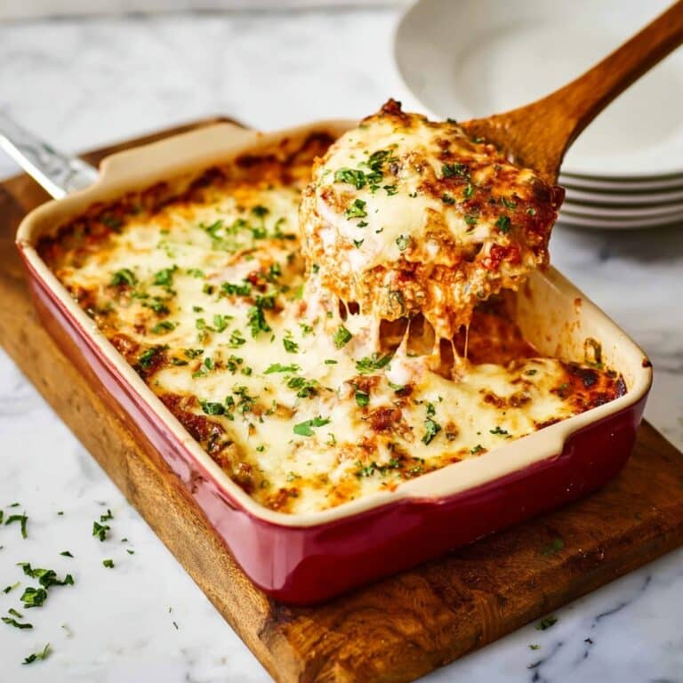 Keto Chicken Parmesan Casserole Recipe