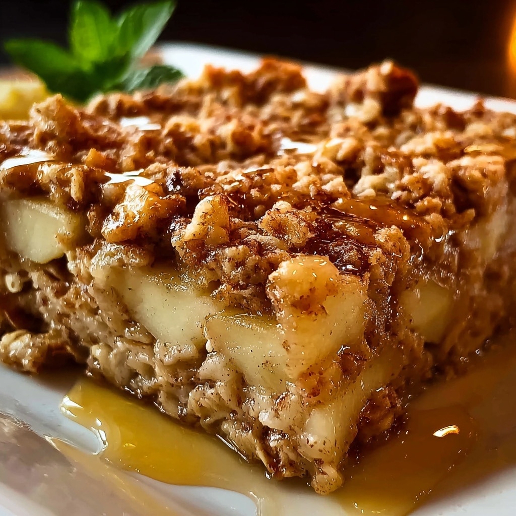 Oatmeal Apple Breakfast Bake Recipe - Recipe Image