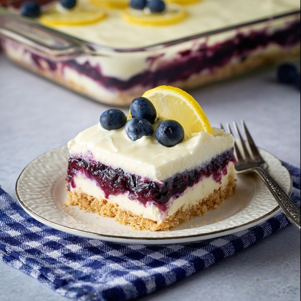 Blueberry Lemon Delight Recipe - Recipe Image