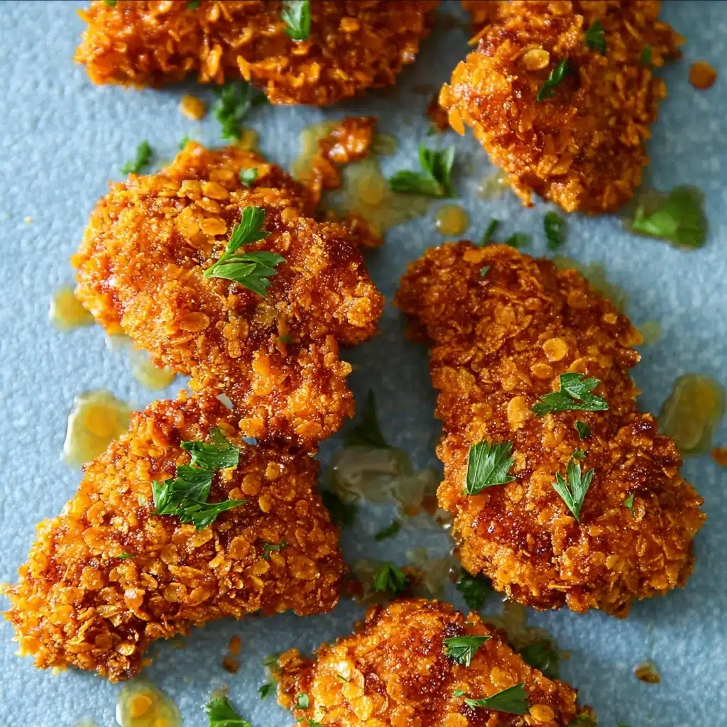 Hot Honey Chicken Thighs Air Fryer Recipe - Recipe Image
