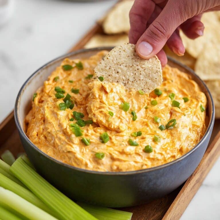 Slow Cooker Buffalo Chicken Dip Recipe