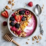 Berry Bliss Cottage Cheese Smoothie Bowl Recipe