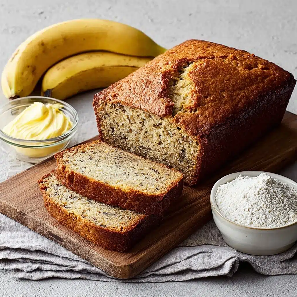 Easy Moist Banana Bread Recipe - Recipe Image