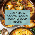 Slow Cooker Cajun Potato Soup Recipe