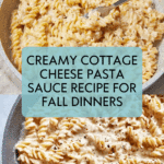 Cottage Cheese Pasta Sauce Recipe