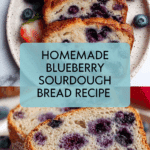 Simple Blueberry Sourdough Bread Recipe