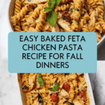 Baked Feta Chicken Pasta Recipe
