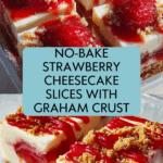 Strawberry Cheesecake Slices Recipe