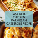 Keto Chicken Parmesan Casserole Recipe
