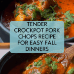 Crockpot Pork Chops: The Easiest Fall-Apart Tender Dinner Recipe