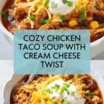 Chicken Taco Soup with Cream Cheese Recipe