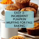 Simple 3 Ingredient Pumpkin Muffins Recipe