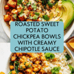 Roasted Sweet Potato and Chickpea Bowls Recipe
