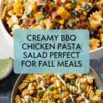 BBQ Chicken Pasta Salad Recipe