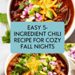 5-Ingredient Chili Recipe