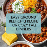Best Ground Beef Stovetop Chili Recipe
