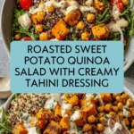 Healthy Roasted Sweet Potato Salad Recipe