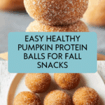 Healthy Pumpkin Protein Balls Recipe