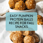 Pumpkin Protein Balls Recipe