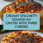 Spaghetti Squash Au Gratin Recipe
