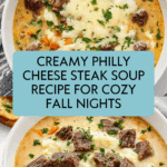 Creamy Philly Cheese Steak Soup Recipe