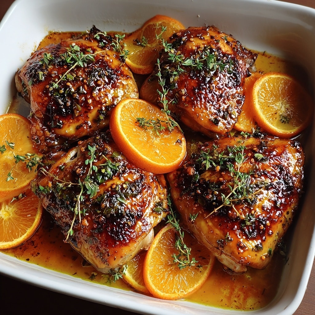 Roasted Orange Chicken Recipe - Recipe Image