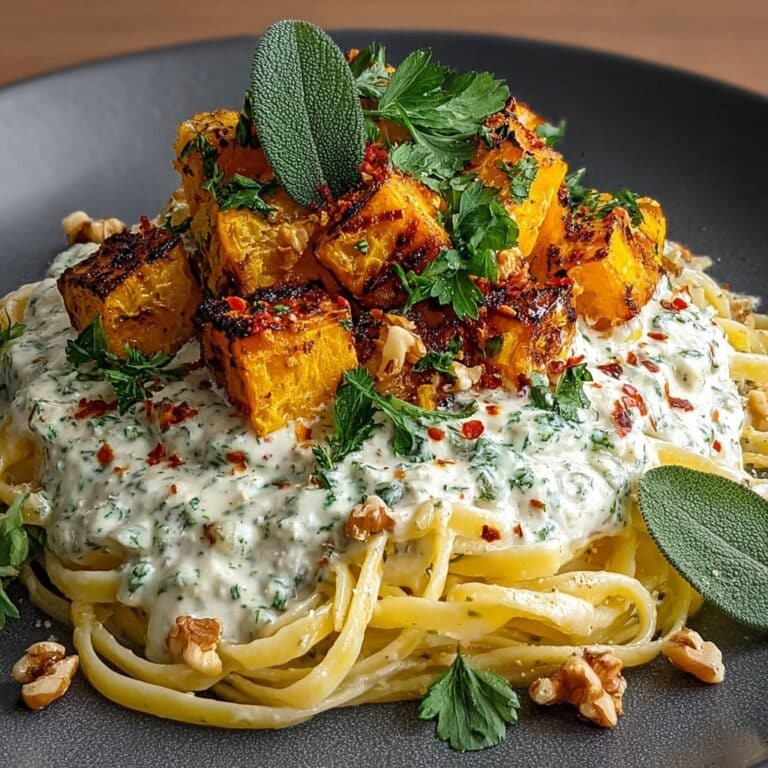 Savory Butternut Squash & Sage Pasta Recipe
