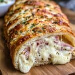 Chicken Cordon Bleu Stromboli Recipe