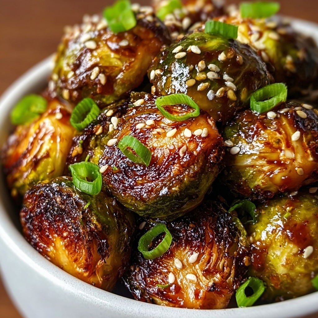 Sriracha Brussels Sprouts Recipe - Recipe Image