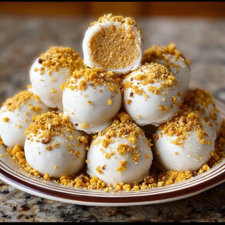 Easy No Bake Pumpkin Cheesecake Balls Recipe