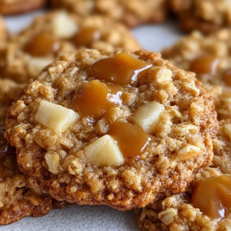Caramel Apple Oatmeal Cookies Recipe