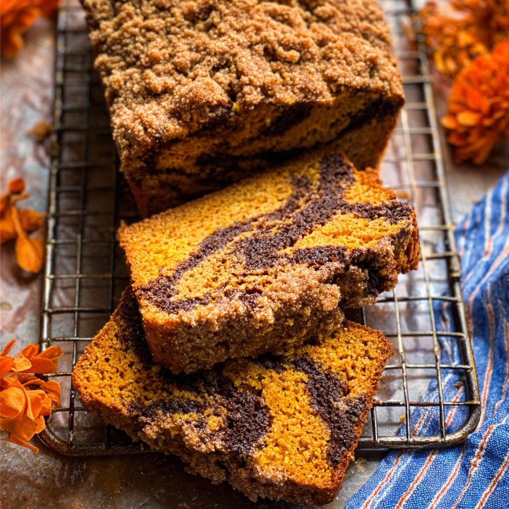 Cinnamon Sugar Crunch Pumpkin Bread Recipe - Recipe Image