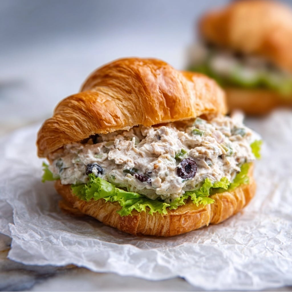 Caesar Croissant Sandwich Recipe - Recipe Image