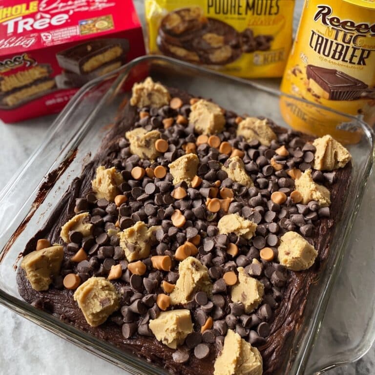 Chocolate Peanut Butter Earthquake Cake Recipe