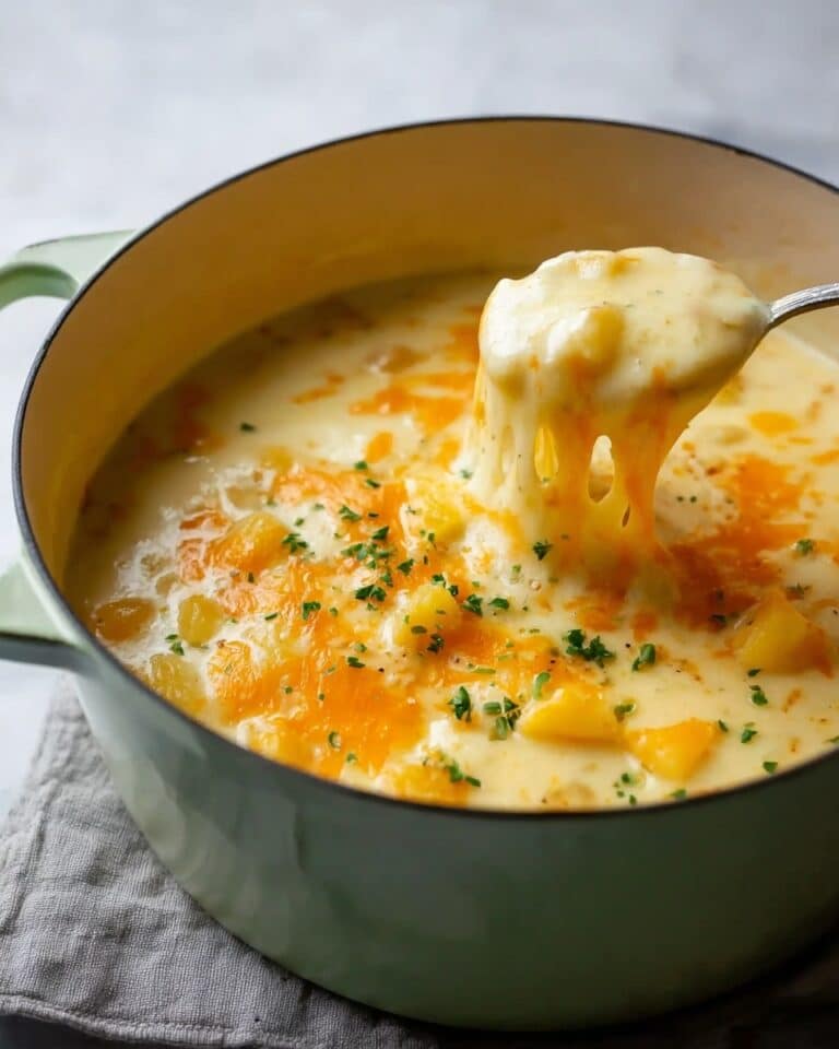 Cheesy Potato Soup Recipe
