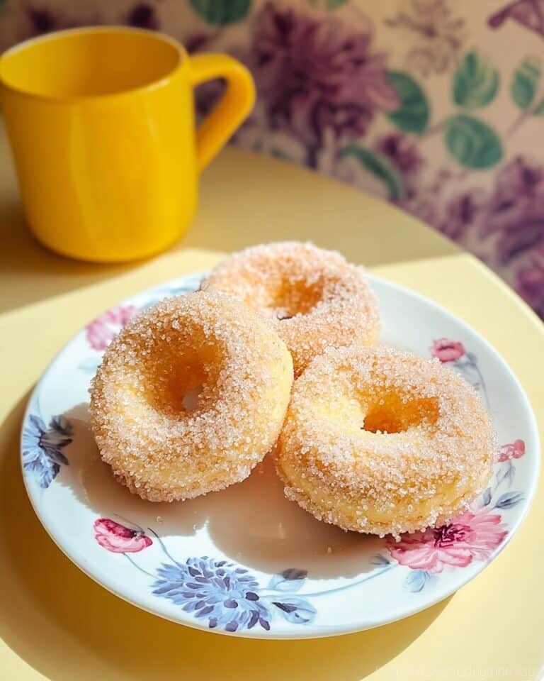 Lemon Sugar Baked Donuts Recipe