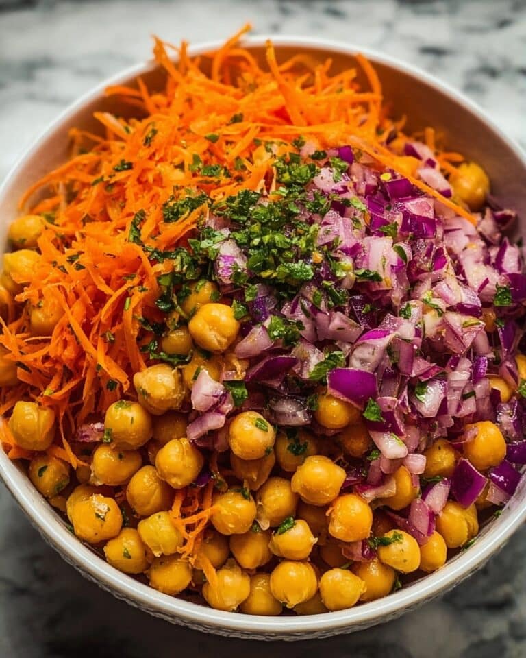 Carrot Ginger Chickpea Salad Recipe