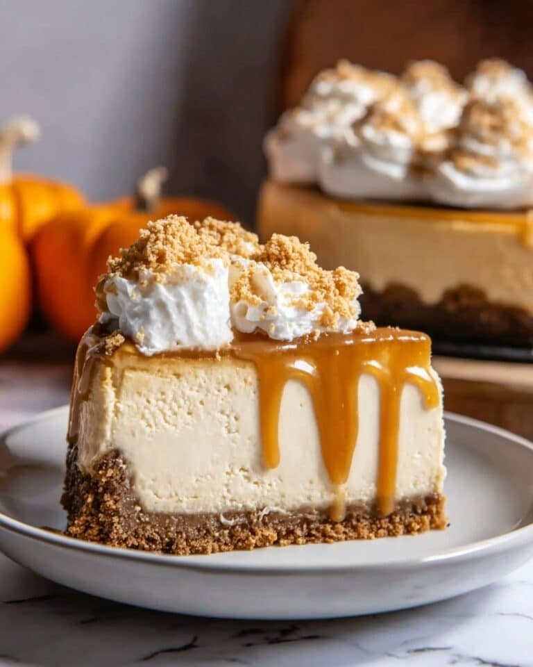 Pumpkin Caramel Cheesecake Recipe