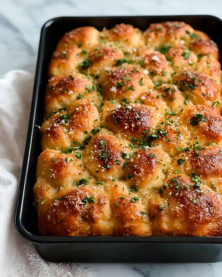 Classic Garlic Bread Focaccia Recipe