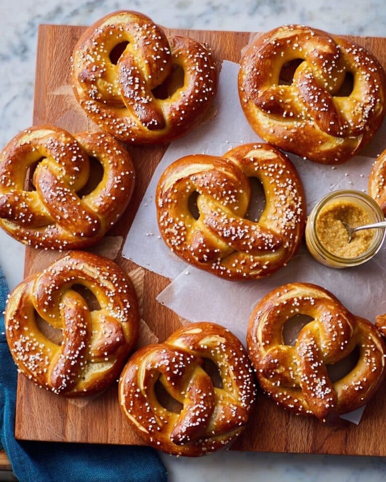 Soft Giant Pretzels Recipe