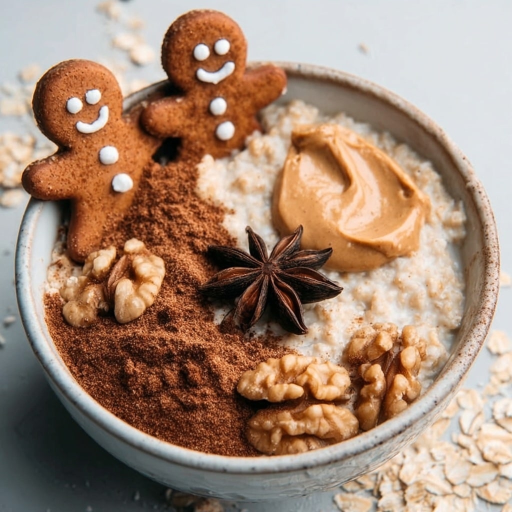 Gingerbread Oatmeal Recipe - Recipe Image