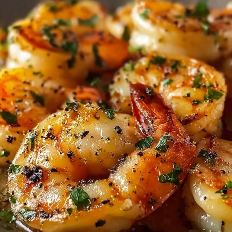 Garlic Parmesan Roasted Shrimp Recipe
