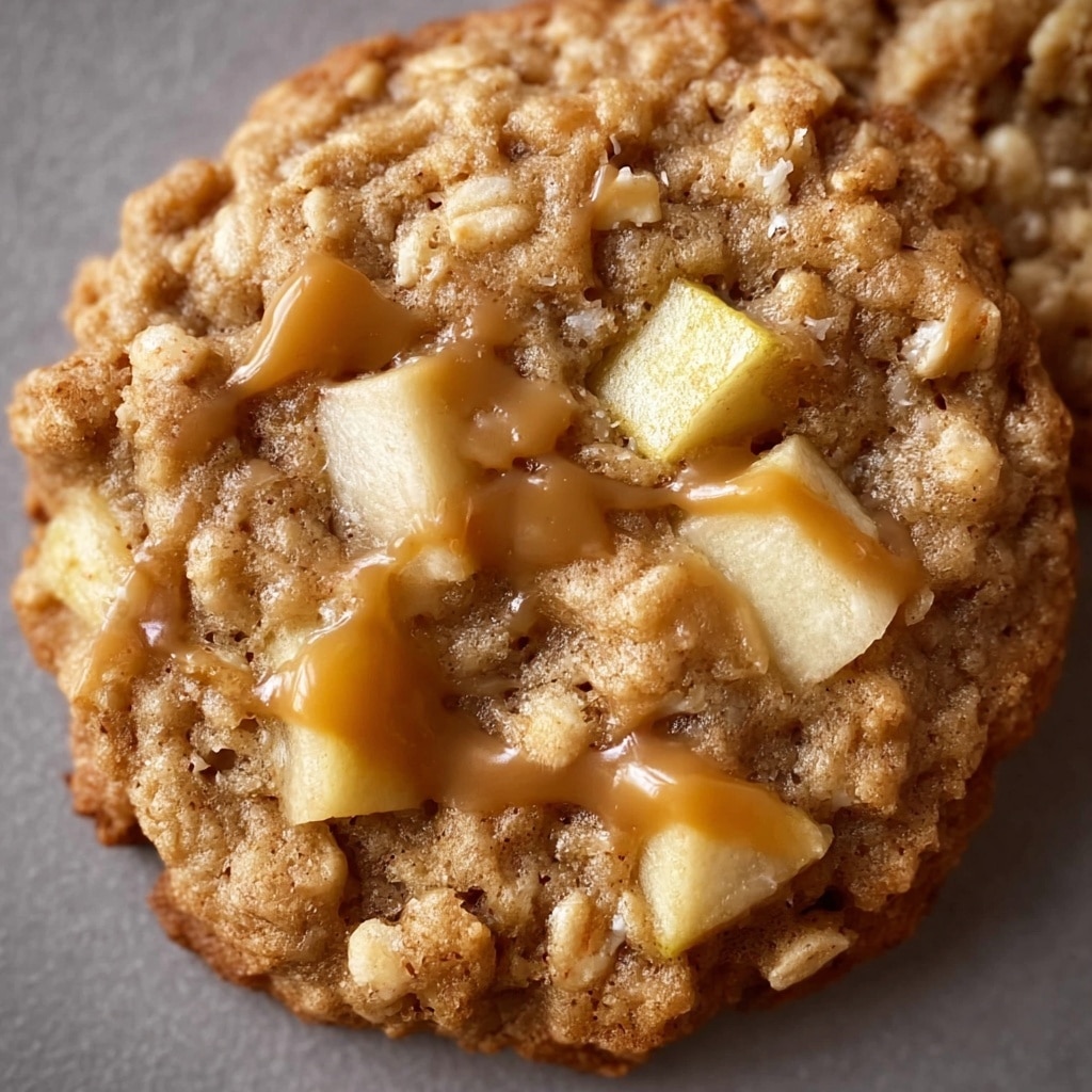 Caramel Apple Oatmeal Cookies Recipe - Recipe Image